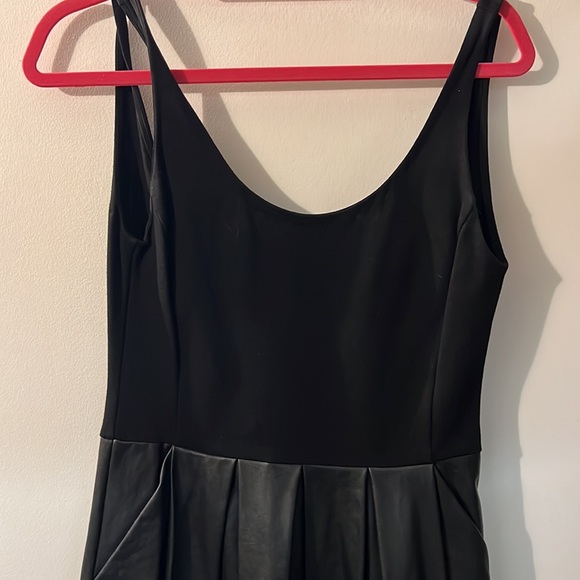 Leather mini dress - Picture 2 of 2